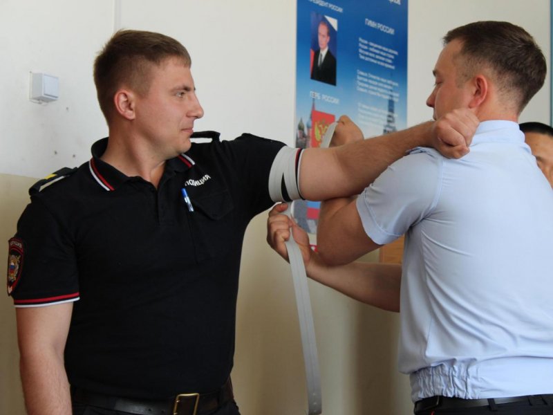 В голышмановском отделе полиции прошел мастер-класс по оказанию первой доврачебной помощи